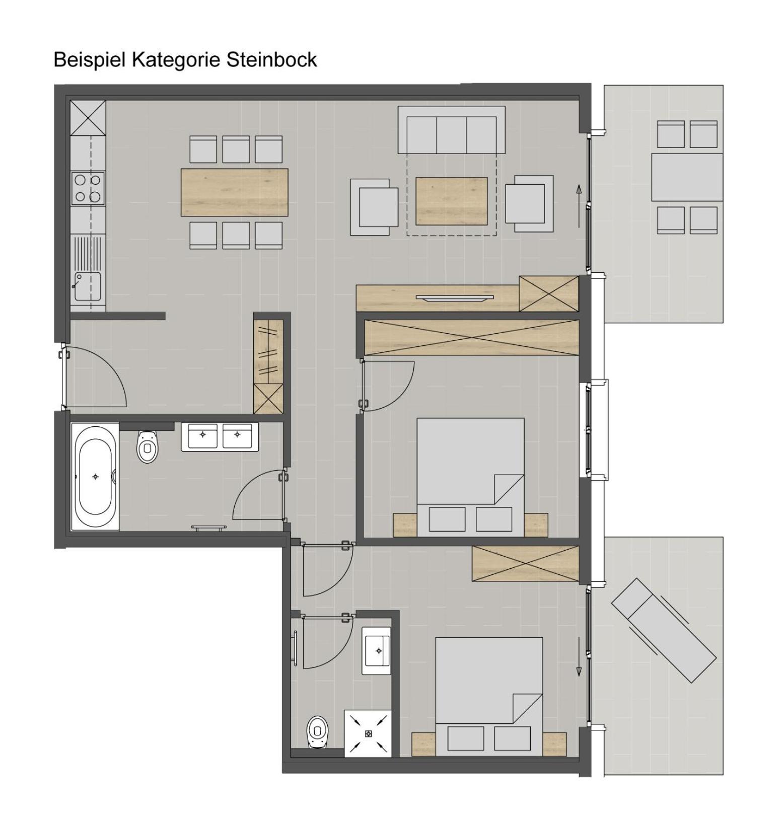 Alpinlodges Kühtai Pokoj fotografie
