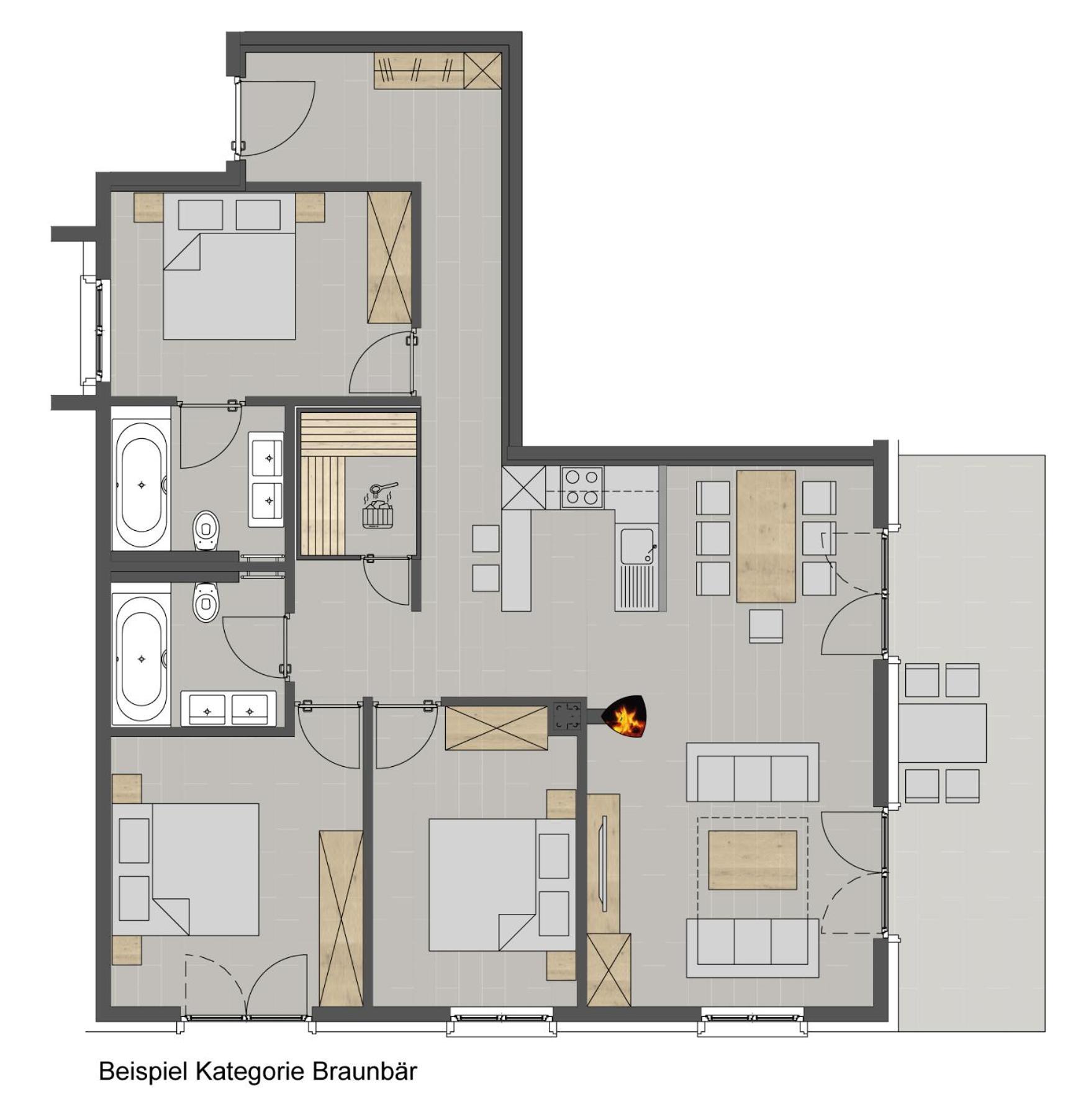 Alpinlodges Kühtai Pokoj fotografie